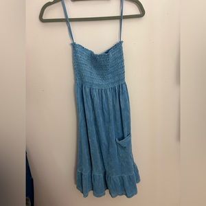 Juicy couture towel, dress strapless